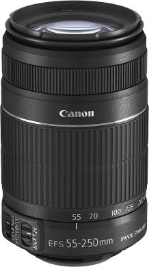 【中古】Canon 望遠ズームレンズ EF-S55-250mm F4-5.6 IS II APS-C対応