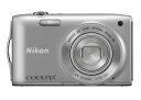 【中古】Nikon デジタルカメラ COOLPIX (クールピクス) S3300 クリスタルシルバー S3300SL