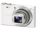 【中古】(非常に良い)SONY デジタルカメラ Cyber-shot WX300 2110万画素 光学20倍 ホワイト DSC-WX300(W)