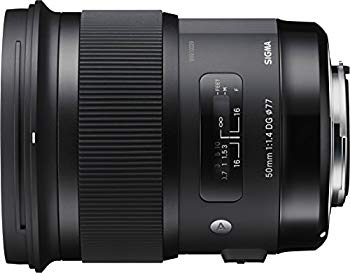 【中古】SIGMA 単焦点標準レンズ Art 50mm F1.4 DG HSM ソニー用 フルサイズ対応 311629
