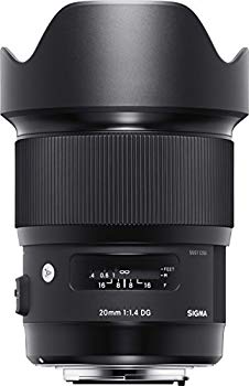 【中古】SIGMA 単焦点レンズ Art 20mm F1