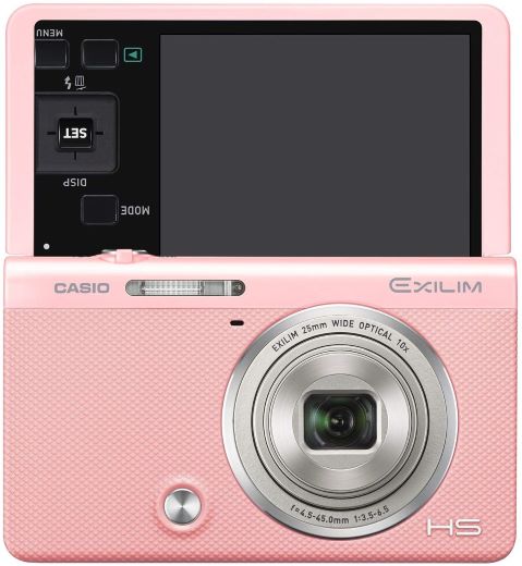 【中古】CASIO デジタルカメラ EXILIM EX-ZR70PK 「自分撮りチルト液晶」 「メイクアップ セルフィーアート」 EXZR70 ピンク