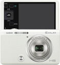 【中古】CASIO デジタルカメラ EXILIM EX-ZR70WE 「自分撮りチルト液晶」 「メイクアップ&セルフィーアート」 EXZR70 ホワイト