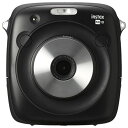 【中古】(非常に良い)FUJIFILM デジタルチェキ SQUARE SQ10 ブラック instax SQUARE SQ10