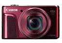 【中古】Canon デジタルカメラ PowerShot SX720 HS レッド 光学40倍ズーム PSSX720HSRE