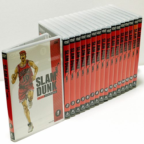 楽天お取り寄せ本舗 KOBACO【中古】スラムダンク（SLAM　DUNK）　DVD全巻セット（Vol．1〜Vol．17）　 （マーケットプレイス DVDセット商品）