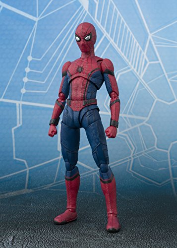 【中古】(未使用・未開封品)S.H.フィギュアーツスパイダーマン(ホームカミング)約145mmABS&PVC製塗装済み可動フィギュア