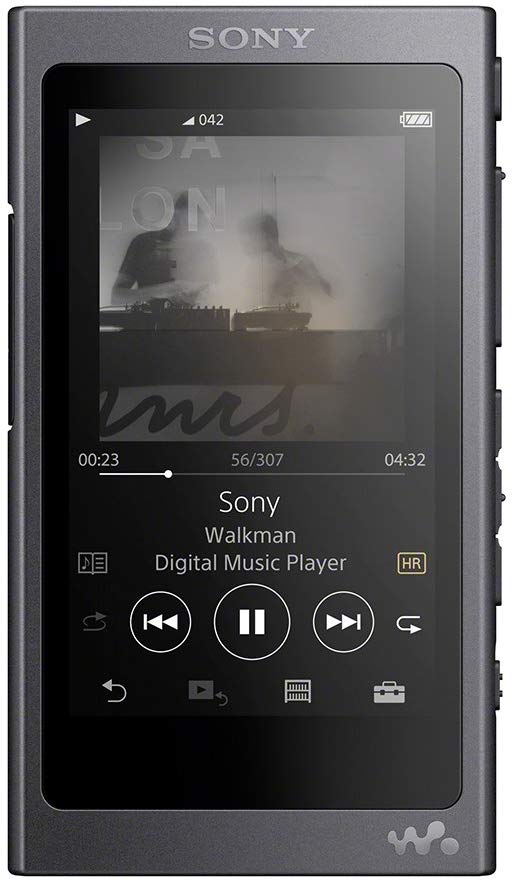【中古】ソニー SONY ウォークマン Aシリーズ 16GB NW-A45 : Bluetooth/microSD/ハイレゾ対応 最大39時間連続再生 2017年モデル グレイッシュブラック NW