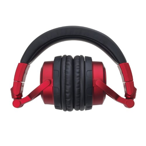 【中古】audio-technica 密閉型DJモニターヘッドホン 着脱コードタイプ レッド ATH-PRO500MK2 RD