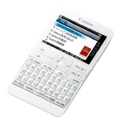 【中古】Canon 電子辞書 TOEIC/TOEFL対策付き英語モデル wordtank A512 WH【メーカー名】キヤノン【メーカー型番】WORDTANKA512WH【ブランド名】キヤノン【商品説明】Canon 電子辞書 TOEIC/TOEFL対策付き英語モデル wordtank A512 WH当店では初期不良に限り、商品到着から7日間は返品を 受付けております。お問い合わせ・メールにて不具合詳細をご連絡ください。【重要】商品によって返品先倉庫が異なります。返送先ご連絡まで必ずお待ちください。連絡を待たず会社住所等へ送られた場合は返送費用ご負担となります。予めご了承ください。他モールとの併売品の為、完売の際はキャンセルご連絡させて頂きます。中古品の画像および商品タイトルに「限定」「初回」「保証」「DLコード」などの表記がありましても、特典・付属品・帯・保証等は付いておりません。電子辞書、コンパクトオーディオプレーヤー等のイヤホンは写真にありましても衛生上、基本お付けしておりません。※未使用品は除く品名に【import】【輸入】【北米】【海外】等の国内商品でないと把握できる表記商品について国内のDVDプレイヤー、ゲーム機で稼働しない場合がございます。予めご了承の上、購入ください。掲載と付属品が異なる場合は確認のご連絡をさせて頂きます。ご注文からお届けまで1、ご注文⇒ご注文は24時間受け付けております。2、注文確認⇒ご注文後、当店から注文確認メールを送信します。3、お届けまで3〜10営業日程度とお考えください。4、入金確認⇒前払い決済をご選択の場合、ご入金確認後、配送手配を致します。5、出荷⇒配送準備が整い次第、出荷致します。配送業者、追跡番号等の詳細をメール送信致します。6、到着⇒出荷後、1〜3日後に商品が到着します。　※離島、北海道、九州、沖縄は遅れる場合がございます。予めご了承下さい。お電話でのお問合せは少人数で運営の為受け付けておりませんので、お問い合わせ・メールにてお願い致します。営業時間　月〜金　11:00〜17:00★お客様都合によるご注文後のキャンセル・返品はお受けしておりませんのでご了承ください。ご来店ありがとうございます。当店では良品中古を多数揃えております。お電話でのお問合せは少人数で運営の為受け付けておりませんので、お問い合わせ・メールにてお願い致します。