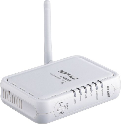 【中古】(非常に良い)BUFFALO LPV3-U2-G54 無線USBプリントサーバ