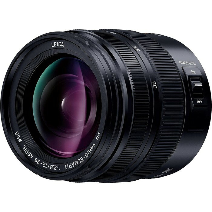 【容量】　F2.8 12-35mm【色】　　ブラック【寸法】　最大径67.6×長さ73.8mm【特徴】　防塵防滴, マイクロフォーサーズ, LEICA■ 商品紹介LEICA DG VARIO-ELMARIT 12-35mm F2.8 II ASPH.(H-ES12035) は、マイクロフォーサーズの定番大口径標準ズームレンズです。全域F2.8通しの明るさと優れた解像力で、スナップ・動画・ポートレートに活躍。防塵防滴設計で悪天候でも安心して使用できる、プロ御用達のライカ銘柄レンズです。■ 正規代理店ならではの安心アフターフォロー当店はPanasonic正規代理店です。ご購入後の使い方のご相談から、万一の故障時の修理受付まで、専門店として責任を持ってサポートいたします。