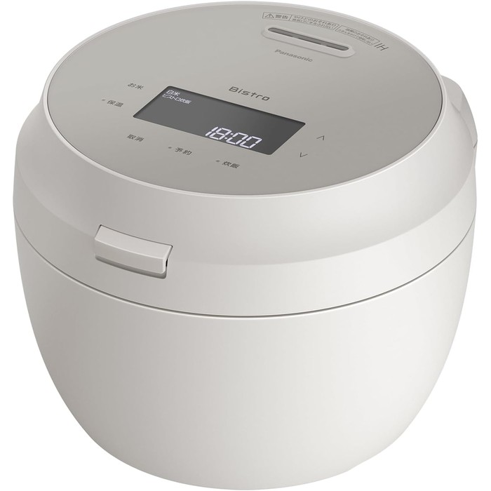 パナソニック 可変圧力IHジャー炊飯器 ビストロ SR-X710D-H ライトグレージュ おどり炊き Panasonic