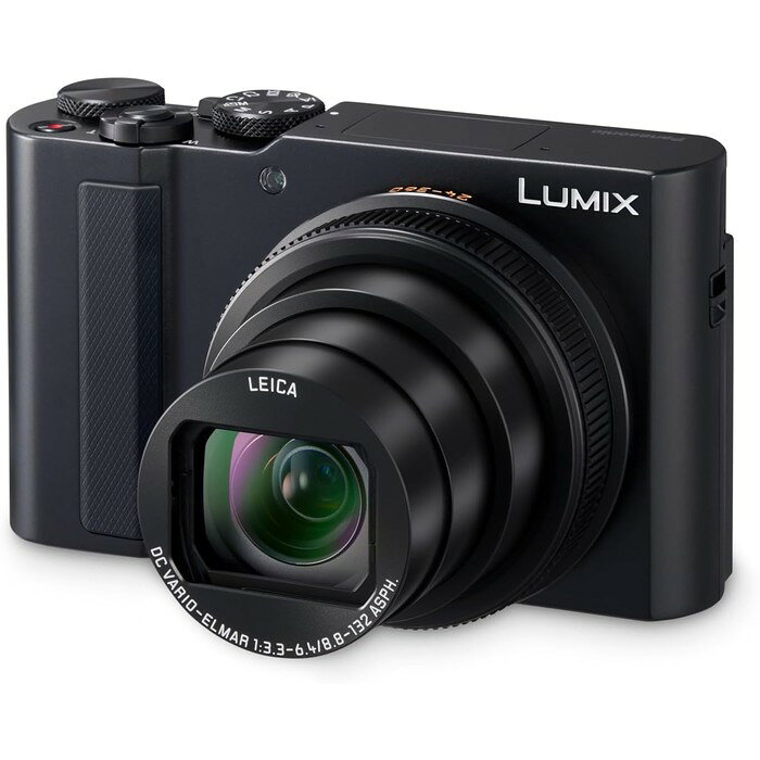 【タイプ】　コンパクトデジタルカメラ【センサー】　1.0型【ズーム】　光学15倍（24-360mm相当）【色】　　ブラック【寸法】　幅111.2×奥行45.2×高さ66.4mm■ 商品紹介1.0型大型センサーと光学15倍ズーム（24-360mm相当）を、ポケットサイズのボディに凝縮した高級コンパクトデジタルカメラです。旅行先の風景から遠くの被写体まで、これ一台で幅広くカバー。ファインダーを内蔵し、明るい屋外でも構図をしっかり確認できます。4K動画・4Kフォトにも対応。スマホでは撮れない画質とズームを、身軽に持ち歩きたい方にぴったりです。■ こんな方におすすめ・旅行やお出かけに高画質なカメラを身軽に持って行きたい方・スマホからのステップアップを考えている方■ 正規代理店ならではの安心アフターフォロー当店はPanasonic正規代理店です。ご購入後の使い方のご相談から、万一の故障時の修理受付まで、専門店として責任を持ってサポートいたします。メーカー保証1年に加え、Panasonic公式の無料延長保証（対象商品・要登録）もご案内しています。