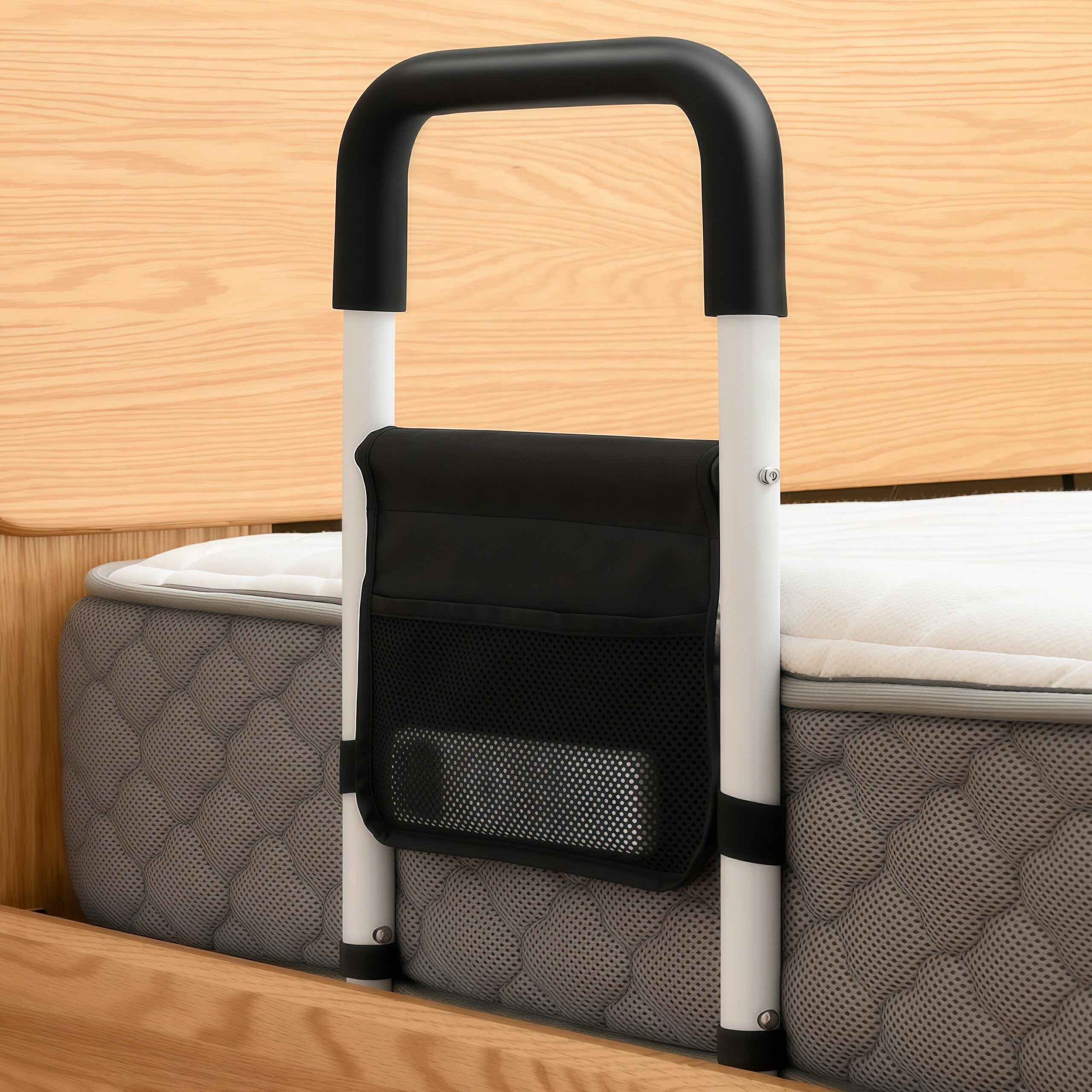 【新発売！期間限定10%OFF】 ベッド用 手すり 介護用 後付け 補助 ベッドガード 高齢者 シニア 起き上..