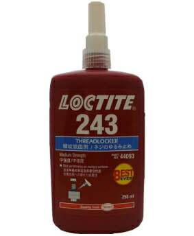 ロックタイト(LOCTITE) 243　250ml　小箱10本入り（お取り寄せ品）