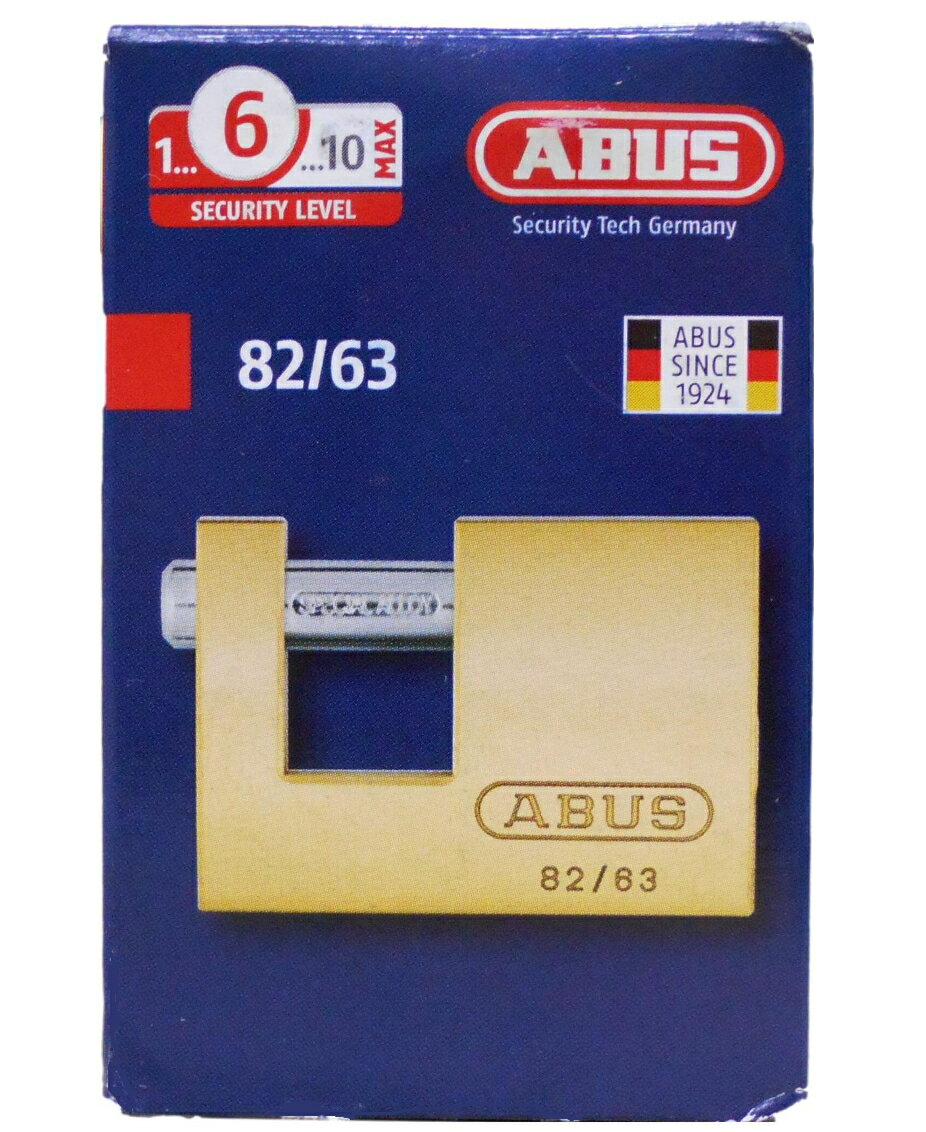 ABUS 南京錠モノブロック 82-63