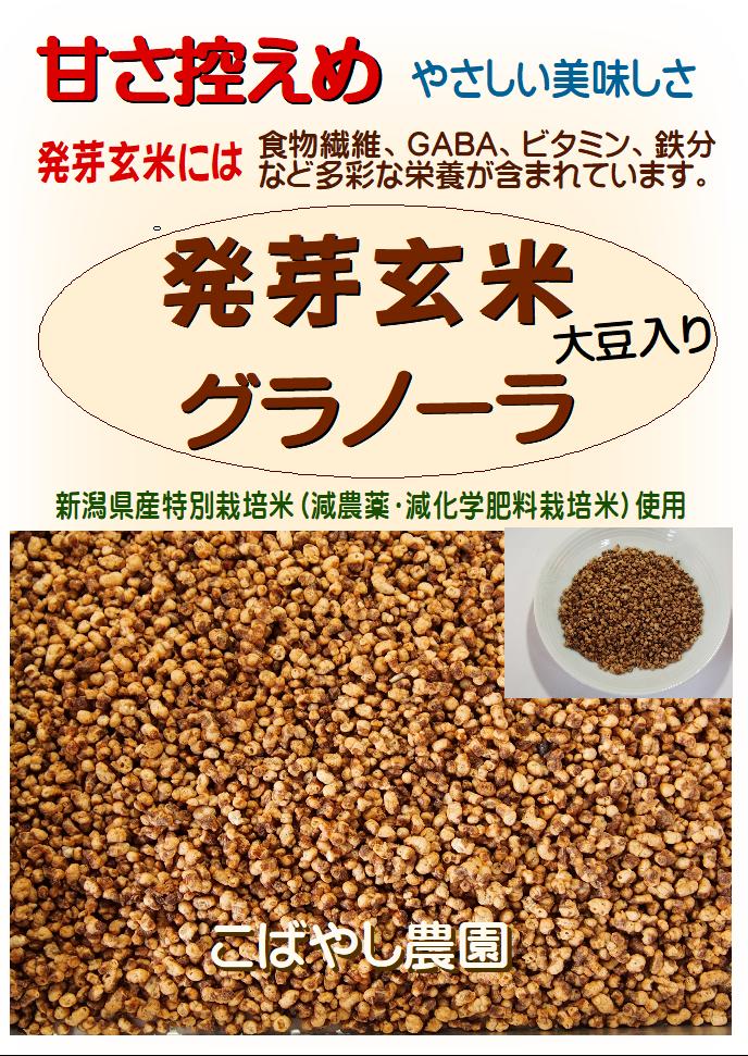 発芽玄米グラノーラ 300g