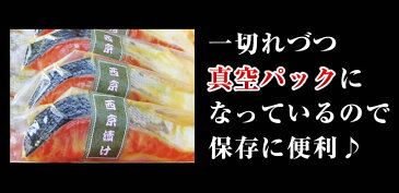 【送料無料】銀鮭 西京漬セット 10切れ ギフト箱（真空パック）【西京味噌漬】【ギフト 贈答】【さけ 鮭 サケ】