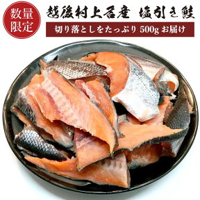 【訳あり品】塩引き鮭 塩引鮭 切り落とし 500g 鮭 切り身 村上鮭 サケ さけ 塩漬け 塩漬 切れ端 無添加 焼き鮭 お取り寄せグルメ 朝食 お弁当 にもおすすめ 冷凍 真空パック でお届け 切り落し 切落し