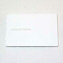 AQUOS PHONE Slider ySH-02DzAJo[SH57 (WHITE)