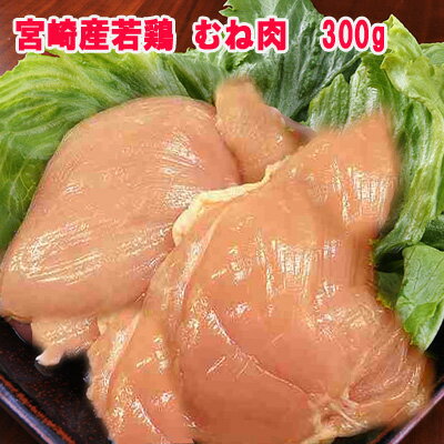 家庭用に 宮崎産“ムネ肉”1枚 約300g 冷蔵 若鶏 ムネ肉