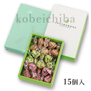 モンロワール リーフメモリー 15個入 ギフトボックス チョコレート 贈り物 熨斗 有名 人気 チョコ 箱 包み 葉っぱ 菓子 送料無料