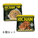 訳あり　DONGWON　RICHAM　340g x 6缶　東遠　リチャム　韓国ハム缶　ハム　韓国　豚肉　高級　人気　韓国料理　簡単　塩分控えめ　送..