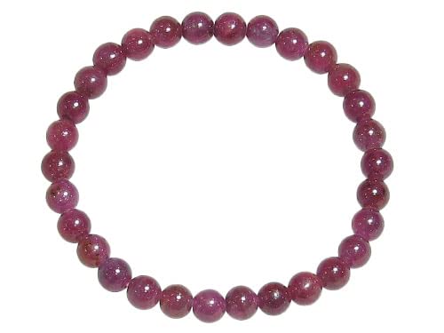 AAピンクルビー6mmボールブレス...