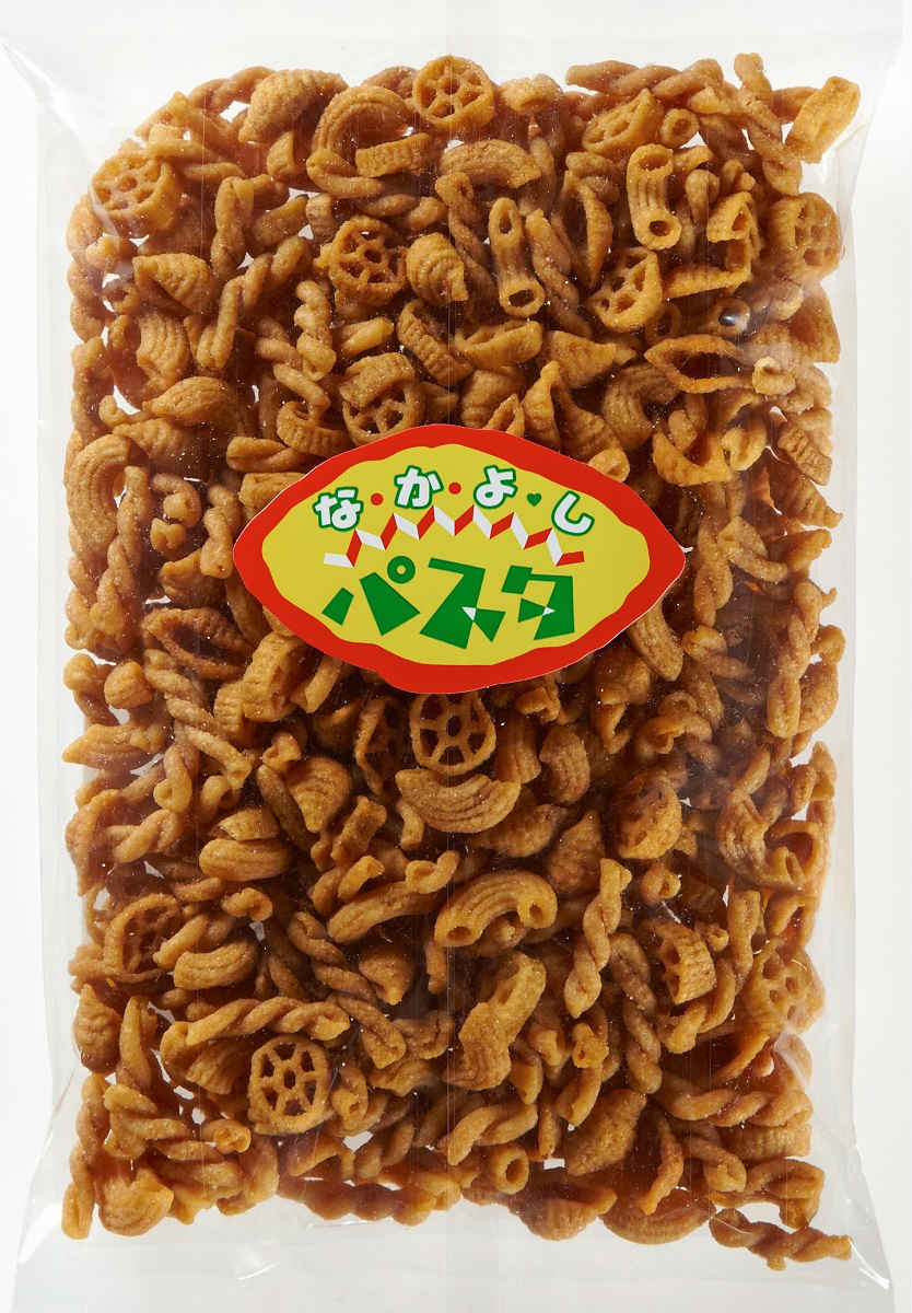 お徳用！自家製フライドパスタ「パスタスナック・なかよしパスタ(210g)」【ヨコノ食品】