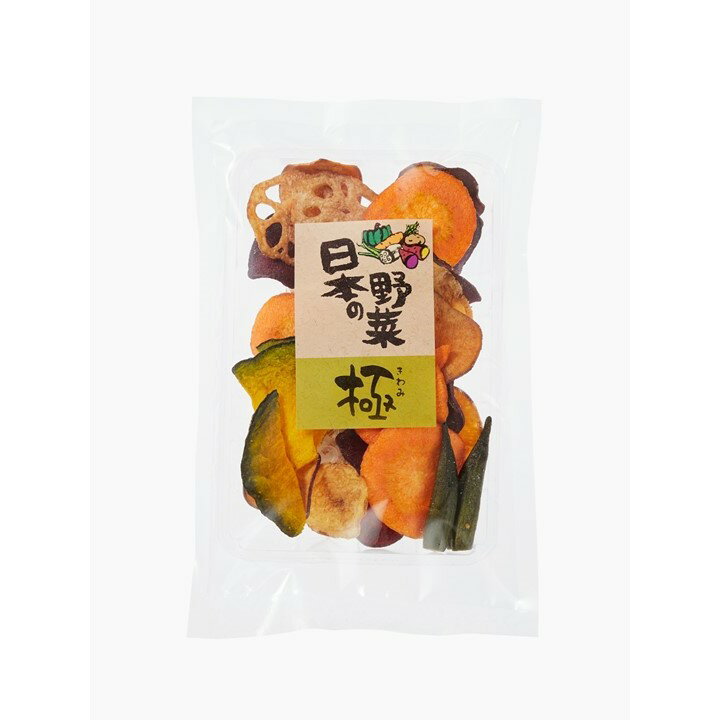 楽天神戸いもや　楽天市場店自家製・オール国産野菜チップス「日本の野菜・極（42g）」【ヨコノ食品】