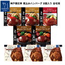 レトルト食品 詰め合わせ ハンバーグ 4種8個入り セット 自宅用 【送料無料 北海道 北東北 沖縄除く のし 包装不可 簡易梱包】 神戸開花亭 高級 レトルト 惣菜 おかず 温めるだけ 洋食 一人暮らし 仕送り 常温 福袋 レンジ対応 母の日 2024