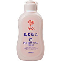 【本日楽天ポイント5倍相当】サラヤ株式会社アラウarau.台所用せっけん［本体］400ml＜野菜・果物・食器・調理用具に＞【RCP】【北海道・沖縄は別途送料必要】