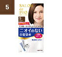 【本日楽天ポイント5倍相当】【医薬部外品】株式会社ダリヤサロンドプロ 無香料ヘアカラー 早染めクリーム【白髪用】＜5＞ナチュラルブラウン(1セット)【北海道・沖縄は別途送料必要】【CPT】