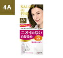 【本日楽天ポイント5倍相当】【送料無料】【医薬部外品】株式会社ダリヤサロンドプロ 無香料ヘアカラー 早染め乳液【白髪用】＜4A＞アッシュブラウン(1セット)【△】