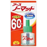 内容量:60日用無香料　1本入【製品特徴】■液体電子かとり用 取替えボトル・目・鼻・のどにやさしい低刺激・無香料。・すぐれた殺虫効果が持続します。・特に香りに敏感な人にもお勧めの低刺激・無香料タイプ。■効果・効能・蚊成虫の駆除■有効成分d・d-T80-プラレトリン(ピレスロイド系) ※優れた効果を確保し安心してご使用いただくために、アースノーマット取替えボトルはアースノーマット器具を必ずご使用ください。広告文責：株式会社ドラッグピュア○NM神戸市北区鈴蘭台北町1丁目1-11-103TEL:0120-093-849製造販売者：アース製薬株式会社区分：医薬部外品・日本製