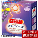 【本日楽天ポイント5倍相当】【メール便で送料無料 ※定形外発送の場合あり】花王株式会社　めぐりズム　蒸気でホットアイマスク　ラベンダーの香り 12枚入【開封】(この商品は注文後のキャンセルができません)