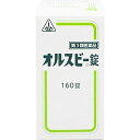 消化促進・消化不良・膨満感・胃もたれ・食欲不振◆動物胆は古来より消化器系に働く薬としてよく知られています。オルスビー錠は、その動物胆の一種である牛胆(汁)を主成分とし、健胃・消化の働きを中心に考えた生薬製剤です。 ◆オルスビー錠の牛胆(汁)エキス末は、牛胆汁そのものが有する不快なニオイを取り去った物で、胆汁分泌を促進させて消化吸収を盛んにし胃腸の働きを活発にさせます。また、カンゾウ・ケイヒ・ショウキョウは胃腸機能を調節するように働きます。 【効能・効果】消化促進、消化不良、食欲不振、食べ過ぎ胃もたれ、胸つかえ、消化不良による胃部・腹部膨満感【用法・用量】次の量を食後に、コップ半分以上のぬるま湯にて服用して下さい。大人(15歳以上)　　 2錠これを1回量とし、1日3回服用すること。【！用法・用量に関連する注意！】(1)用法・用量を厳守すること【剤型】錠剤・本剤は淡黄褐色で、特異なにおいを有し、味は初めは甘く後極めて苦い素錠です。【成分・分量】（本剤6錠(1.2g)中）カンゾウ末…150mgケイヒ末…50mgショウキョウ末…50mg牛胆汁エキス末…300mg 添加物としてステアリン酸マグネシウム、乳糖、メタルケイ酸アルミニン酸マグネシウムを含有する。・本剤は天然の生薬を原料としていますので、多少色調はの異なることがありますが、効果に変わり有りません【！使用上の注意！】1，次の人は服用前に医師又は薬剤師に相談すること。(1)医師の治療を受けている人(2)妊婦又は妊娠していると思われる人(3)高齢者(4)今までに薬により発疹・発赤、かゆみ等を起こしたことがある人2，次の場合は直ちに服用を中止し、商品添付文書を持って医師又は薬剤師に相談すること。(1)服用後、次の症状があらわれた場合関係部位：症状皮　膚：発疹・発赤、かゆみ(2)2週間位服用しても症状がよくならない場合3，他の医薬品などを併用する場合には、含有成分の重複に注意する必要があるので、医師又は薬剤師に相談すること【！保管及び取り扱い上の注意！】(1)直射日光の当たらない湿気の少ない涼しい所に保管すること。(2)小児の手の届かない所に保管すること。(3)他の容器に入れ替えないこと。(誤用の原因になったり品質が変わる。)広告文責：株式会社ドラッグピュア神戸市北区鈴蘭台北町1丁目1-11-103TEL:0120-093-849製造販売者：剤盛堂薬品株式会社区分：第3類医薬品・日本製文責：登録販売者　松田誠司