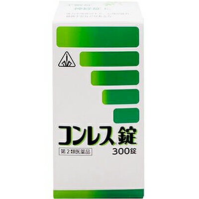 【効能・効果】心身が疲れ弱って眠れないもの【用法・用量】次の量を食間に、コップ半分以上のぬるま湯にて服用して下さい。「食間」とは食後2〜3時間を指します。大人　　　　　6錠7〜15歳未満　 4錠　5〜7歳未満　　3錠これを1回量とし、1日3回服用すること。【！用法・用量に関連する注意！】(1)用法・用量を厳守すること(2)小児に服用させる場合には、保護者の指導監督のもとに服用させること【剤型】錠剤・本剤は淡黄褐色で、特異なにおいを有し、味は甘く後苦い素錠です。【成分・分量】（本剤18錠(3.6g)中）カンゾウ…0.5g　　ブクリョウ…2.5gセンキュウ…1.5g　サンソウニン…7.5g　チモ…1.5g上記を酸棗仁湯水製エキスとして1.10g添加物としてステアリン酸マグネシウム、乳糖、バレイショデンプン、メタケイ酸アルミン酸マグネシウムを含有する。・本剤は天然の生薬を原料としていますので、多少色調はの異なることがありますが、効果に変わり有りません【！使用上の注意！】1，次の人は服用前に医師又は薬剤師に相談すること。(1)医師の治療を受けている人(2)妊婦又は妊娠していると思われる人(3)胃腸の弱い人(4)下痢またや下痢傾向のある人(5)高齢者2，次の場合は直ちに服用を中止し、商品添付文書を持って医師又は薬剤師に相談すること。(1)服用後、次の症状があらわれた場合関係部位：症状消化器：悪心・嘔吐、食欲不振、胃部不快感(2)1週間位服用しても症状がよくならない場合3，次の症状があらわれることがあるので、このような症状の継続又は増強が見られた場合には、服用を中止し、医師又は薬剤師に相談すること。下痢4，他の医薬品などを併用する場合には、含有成分の重複に注意する必要があるので、医師又は薬剤師に相談すること【！保管及び取り扱い上の注意！】(1)直射日光の当たらない湿気の少ない涼しい所に保管すること。(2)小児の手の届かない所に保管すること。(3)他の容器に入れ替えないこと。(誤用の原因になったり品質が変わる。)(4)分包品において1包を分割した残りを使用する場合には、袋の口を折り返して保管し、2日以内に服用すること広告文責：株式会社ドラッグピュア神戸市北区鈴蘭台北町1丁目1-11-103TEL:0120-093-849区分：第2類医薬品文責：登録販売者　松田誠司おなじみ富士産業のカイアポ＋ニャンガビル！カイアクロンのページリンゴポリフェノール・カラダが喜ぶアップルフェノンSW細胞賦活用薬「ルミンA」関連商品はこちら 塗るルミン感光色素クリーム林原のピオクリーンアラキドン酸代謝阻害非ステロイド・EPA・DHA配合ダイアフラジン軟膏シコン配合皮膚細胞の再生に 赤色ワグラス軟膏■ 関連商品【原料へのこだわり】ドラッグピュアの栄養補助食品(旧・山之内製薬。研究・開発)サンウエルの栄養補助食品日水製薬＜十全大補湯シロップ製剤＞補全S【第2類医薬品】林原＜感光素製剤＞ルミンA-100γ【第3類医薬品】建林松鶴堂お取り扱い商品剤盛堂薬品・ホノミ漢方お取り扱い商品一元の漢方製剤お取り扱い商品林原＜感光素クリーム＞ピオクリーン【医薬部外品】内外薬品ダイアフラジン軟膏【第2類医薬品】＜売れ筋！＞内外薬品ダイアフラジンA軟膏【第3類医薬品】＜売れ筋！＞剤盛堂薬品赤色ワグラス軟膏【第3類医薬品】剤盛堂薬品黄色ワグラス軟膏S【第2類医薬品】不眠症は神経のきめ細かい人に起こり易いものです。眠らなくても死なないとは言っても眠れないのはツライものです。極度のストレス状態に陥ると、体に疲れがたまり眠らなければならないときにも眠れない状態が続きます。健康な生活を送るにはまずよく眠ることが大切です。コンレス錠は、疲れが強く、ぐっすり眠れないと言う神経症状を訴える虚弱体質不眠症を改善する為に考えられた漢方薬です