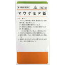 ※画像はイメージです。実際のパッケージと異なる場合がございます。オウゲEP錠は外台秘要という書物に書かれている処方を基本にした漢方薬の錠剤です。◆使用上の注意 ■相談すること1．次の人は服用前に医師、薬剤師又は登録販売者に相談すること（1）医師の治療を受けている人。（2）妊婦又は妊娠していると思われる人。（3）体の虚弱な人（体力の衰えている人、体の弱い人）。2．服用後、まれに下記の重篤な症状が起こることがある。その場合は副作用の可能性があるので、直ちに服用を中止し、この文書を持って医師の診療を受けること［症状の名称：症状］間質性肺炎：階段を上ったり、少し無理をしたりすると息切れがする・息苦しくなる、空せき、発熱等がみられ、これらが急にあらわれたり、持続したりする。肝機能障害：発熱、かゆみ、発疹、黄疸（皮膚や白目が黄色くなる）、褐色尿、全身のだるさ、食欲不振等があらわれる。腸間膜静脈硬化症：長期服用により、腹痛、下痢、便秘、腹部膨満等が繰り返しあらわれる。3．1ヵ月位（鼻出血、二日酔に服用する場合には5〜6回）服用しても症状がよくならない場合は服用を中止し、この文書を持って医師、薬剤師又は登録販売者に相談すること◆効能・効果 体力中等度以上で、のぼせぎみで顔色赤く、いらいらして落ち着かない傾向のあるものの次の諸症：鼻出血、不眠症、神経症、胃炎、二日酔、血の道症、めまい、動悸、更年期障害、湿疹・皮膚炎、皮膚のかゆみ、口内炎※効能関連注意 注）血の道症とは、月経、妊娠、出産、産後、更年期など女性のホルモンの変動に伴って現れる精神不安やいらだちなどの精神神経症状および身体症状のことである。◆用法・用量 次の量を食前又は食間に、コップ半分以上のぬるま湯にて服用して下さい。注）「食間」とは食後2〜3時間を指します。［年齢：1回量：1日服用回数］成人（15歳以上）：6錠：3回15歳未満7歳以上：4錠：3回7歳未満5歳以上：3錠：3回5歳未満：服用しないこと※用法関連注意 （1）用法・用量を厳守すること。（2）小児に服用させる場合には、保護者の指導監督のもとに服用させること。◆成分分量 18錠（3.6g）中成分分量内訳黄連解毒湯エキス（9/25量）0.44g（オウゴン1.08g・オウバク0.54g・オウレン0.54g・サンシシ0.72g）オウゴン末0.405gオウバク末0.203gオウレン末0.203gサンシシ末0.27g添加物 軽質無水ケイ酸、ステアリン酸マグネシウム、乳糖、バレイショデンプン、ヒドロキシプロピルセルロース◆保管及び取扱い上の注意 （1）直射日光の当たらない湿気の少ない涼しい所に保管すること。（2）小児の手の届かない所に保管すること。（3）他の容器に入れ替えないこと。（誤用の原因になったり品質が変わる。）（4）分包品において1包を分割した残りを服用する場合には、袋の口を折り返して保管し、2日以内に服用すること。剤形 錠剤リスク区分等 第2類医薬品消費者相談窓口 会社名：剤盛堂薬品株式会社問い合わせ先：学術部電話：073（472）3111（代表）受付時間：9：00〜12：00　13：00〜17：00（土、日、祝日を除く）製造販売会社 剤盛堂薬品（株） 会社名：剤盛堂薬品株式会社住所：〒640-8323　和歌山市太田二丁目8番31号広告文責：株式会社ドラッグピュア作成：201708KY神戸市北区鈴蘭台北町1丁目1-11-103TEL:0120-093-849製造販売者：剤盛堂薬品株式会社区分：第2類医薬品・日本製文責：登録販売者　松田誠司●ドラッグピュアおすすめホノミ漢方製剤●ホノミ漢方の漢方製剤は現代人の体質に合わせた独自処方または薬味の加減（増やしたり減らしたりすること）を行っている製剤がほとんどです。またエキス製剤に加え刻み生薬を加えているものも多くございます。そのような事により、一般的な処方と比較し、体質によっての効果の増減を減らすことや胃腸など他の臓器への負担を減らすことや、効果のタイミングを長くすることが出来ます。更には上記のことからお困りの症状に対しての働きかけもより効果的なものとなります。詳しくは、弊店の漢方アドバイザー又は、生活習慣病アドバイザーにお尋ねくださいませ。より適した選薬のために選薬質問書をご用意いたしております。ご選薬が難しい場合やご体質の分析をご希望の方はご購入前にご相談をいただければと存じます。----------------------------------------------------------------------------------------------------■選薬質問書をご希望の方はこちらからお申し込みくださいませ。