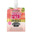 ■製品特徴 ◆1日分のビタミン全13種類と食物繊維4gを配合したピーチ味のゼリー飲料なので、生活が不規則で食事が偏りがちな時に飲むことで、手軽にビタミン全13種類と食物繊維を補給することができ、カラダの調子を整え健康的な生活を送ることができる。。 ■名称 清涼飲料水（ゼリー飲料） ■原材料名 原材料 糖類(砂糖(国内製造)、果糖ぶどう糖液糖)、もも果汁、難消化性デキストリン、植物油脂パウダー、食塩／酸味料、ゲル化剤(増粘多糖類)、乳酸カルシウム、V.C、塩化カリウム、香料、パントテン酸Ca、ナイアシン、V.E、V.B1、V.B2、V.A、V.B6、葉酸、V.K、ビオチン、V.D、V.B12 ■栄養成分表示 1袋(180g)当たり エネルギー 110kcal たんぱく質0g 脂質0g 炭水化物31g 食塩相当量0.25g ビタミンA 770μg ビタミンB1 1.2〜2.8mg ビタミンB2 1.4mg ビタミンB6 1.3mg ビタミンB12 2.4〜11.7μg ビタミンC 100〜300mg ビタミンD 5.5μg ビタミンE 6.3mg ビタミンK 150μg ナイアシン13mg パントテン酸4.8〜27.7mg 葉酸240〜710μg ビオチン50μg ■保存方法 高温、直射日光を避けて保存してください。 ■ご注意 ※ビタミンAを含みますので妊娠3ヶ月以内又は妊娠を希望する女性は過剰摂取にならないよう注意してください。 ※ビタミンKを含みますので血液凝固阻止薬を服用している方は本品の摂取を避けてください。 ※1日当たり1袋を目安にお飲みください。 ※本品は、多量摂取により疾病が治癒したり、より健康が増進するものではありません。1日の摂取目安量を守ってください。 ※本品は、特定保健用食品と異なり、消費者庁長官による個別審査を受けたものではありません。 ※薬を服用あるいは通院中の方はお医者様にご相談の上お召し上がりください。 ※乳幼児は摂取をお控えください。 ※開封後は、早めにお召しあがりください。 ※冷やすといっそうおいしくお飲みいただけます。 ※凍結・高温により食感が変わったり、水分が分離することがあります。 ※成分がキャップ裏に付着したり、日数の経過により液色が変わることがありますが、品質には問題ありません。 【お問い合わせ先】 こちらの商品につきましては、当店(ドラッグピュア）または下記へお願いします。 ハウスウエルネスフーズ株式会社　お客様相談センター 電話：0120-80-9924 受付時間：平日9時-17時 広告文責：株式会社ドラッグピュア 作成：202003SN 神戸市北区鈴蘭台北町1丁目1-11-103 TEL:0120-093-849 製造販売：ハウスウェルネスフーズ株式会社 区分：栄養機能食品(ビオチン)・日本製 ■ 関連商品 ハウスウェルネスフーズお取り扱い商品 ゼリー飲料　関連商品