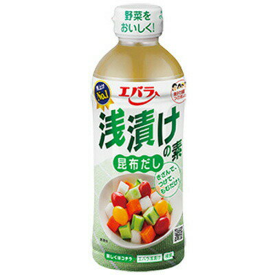 【本日楽天ポイント5倍相当】エバラ食品工業株式会社エバラ 浅漬けの素昆布だし 500ml×12個セット【RCP】【■■】