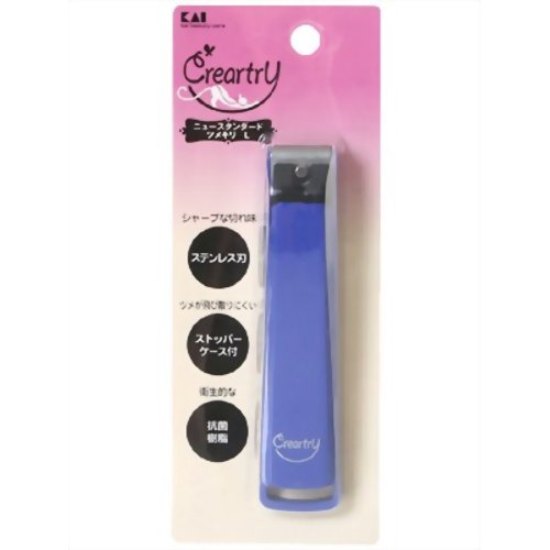 貝印株式会社クレアートリー ニュースタンダードツメキリ Lサイズ（1コ入）＜ツメが飛び散りにくいケー..