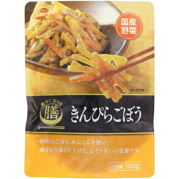 国分グループ本社株式会社 食卓に彩りを膳 きんぴらごぼう 100g入×30袋セット