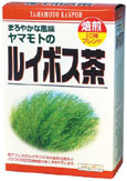 【山本漢方のルイボス茶】南アフリカのルイボスを主原料に10種類をブレンド、おいしい風味のティーパックに仕上がりました。おいしい作り方やかんの場合水又は沸騰したお湯、約500cc〜700ccの中へ1バッグを入れ、沸騰後約5分間以上、充分に煮出し、お飲み下さい。パックを入れたままにしておきますと、一層おいしくなりますが、濃くなる場合には、パックを取り除いて下さい。ペットボトルとウォータポットの場合上記のとおり煮だしたあと、湯ざましをして、大型ペットボトル又は、ウォーターポットに入れ替え、冷蔵庫に保管、お飲み下さい。キュウスの場合ご使用の急須に1袋をポンと入れ、お飲みいただく量のお湯を入れてお飲み下さい。　濃いめをお好みの方はゆっくり、薄めをお好みの方は、手ばやに茶碗へ給湯してください。栄養表示ルイボス茶分析表 エネルギー 1kcl たんぱく質 0g 脂　　　肪 0g 炭水化物 0.2g ナトリウム 10mg 600ccのお湯に1バック(8g)を入れ、5分間煮出した液について試験しました。 商品詳細商品名：ルイボス茶原材料：ルイボス、ギムネマ、シルベスタ、スギナ、どくだみ、ハトムギ、大豆、ハブ茶食物繊維(パインファイバー)、玄米、カンゾウ 内容量：192g (8g×24包)保存方法：直射日光及び、高温多湿の所を避けて、保存してください。開封後の保存方法：本品は穀類の原料を使用しておりますので、虫、カビの発生を防ぐために開封後はお早めに、ご使用下さい。尚、開封後は、輪ゴム、又はクリップなどでキッチリと封を閉め、涼しい所に保管してください。特に夏季は要注意です。広告文責：株式会社ドラッグピュア神戸市北区鈴蘭台北町1丁目1-11-103TEL:0120-093-849製造販売者：山本漢方製薬株式会社区分：健康茶・日本製