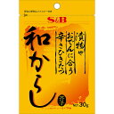 ■製品特徴辛みの強いからしを使用しておりますので、漬物やおでんなど和風料理に良く合います。無着色仕様です。からし漬けや水で溶いてねりからしにしておでんなどの薬味などにご使用頂けます。■内容量30g■原材料からし■栄養成分表示−■使用方法●ねりからしの溶き方(4人前)(1)容器に本品2.5g(小さじ2)と水(ぬるま湯)7.5ml(大さじ1/2)を入れてよく練ります。(2)ラップをして、4-5分間おきます。■注意事項開封後は吸湿などを防ぐため、キャップをしっかり閉めて冷暗所に保管してください。開封前賞味期限：18か月【お問い合わせ先】こちらの商品につきましての質問や相談は、当店(ドラッグピュア）または下記へお願いします。エスビー食品株式会社〒103-0026 東京都中央区日本橋兜町 18-8電話：0120-120-671平日午前9時〜午後5時（土・日・祝日、夏期・年末年始等の当社休業日を除く）広告文責：株式会社ドラッグピュア作成：201908YK神戸市北区鈴蘭台北町1丁目1-11-103TEL:0120-093-849製造販売：エスビー食品株式会社区分：食品・日本文責：登録販売者 松田誠司■ 関連商品からし関連商品エスビー食品株式会社お取り扱い商品