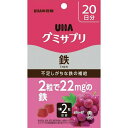 【本日楽天ポイント5倍相当】UHA味覚糖 味覚糖株式会社　グミサプリ　鉄　20日分　40粒入【北海道・沖縄は別途送料必要】