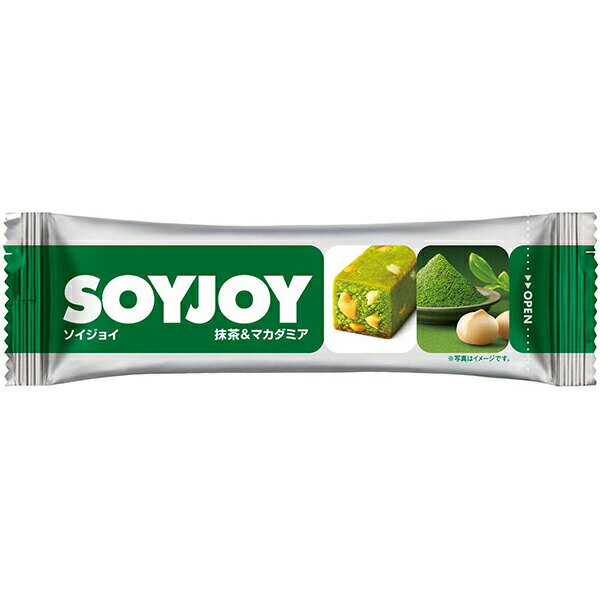 大塚製薬株式会社　SOYJOY(ソイジョイ) 　抹茶＆マカダミア 30g【RCP】【北海道・沖縄は別途送料必要】【CPT】