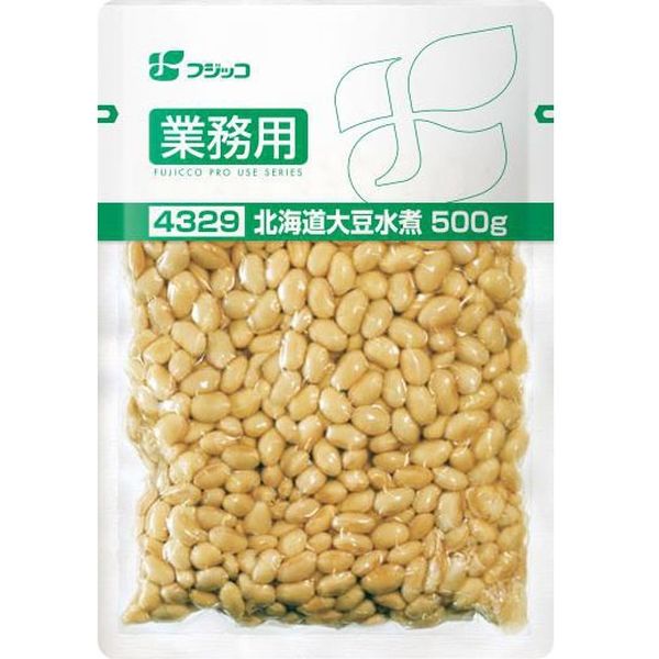 【本日楽天ポイント5倍相当】フジッコ株式会社北海道大豆水煮 内容総量600g（固形量500g）【RCP】