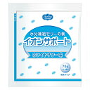 ■製品特徴◎かんたんお湯で溶かして冷やすだけ。どなたでも簡単に作れます。◎おいしいほど良い甘みでさっぱりとしたゼリーです。飽きのこないおいしさです。◎優れた物性なめらかで飲み込みやすいゼリーです。体温でも溶けないので安心です。口の中でバラけにくく、まとまりやすい物性です。◎低コスト手作りタイプだから経済的。徳用でさらにコストダウンが可能です。◎スムーズな水分補給のために、体液に近い電解質バランスに仕上げました。■内容量75g×48袋■原材料砂糖（国内製造）、ぶどう糖、食塩、脱脂粉乳、デキストリン／ゲル化剤（増粘多糖類:りんご由来）、酸味料、香料、塩化K、乳酸Ca、甘味料（スクラロース）、炭酸Mg、リン酸塩（Na）■栄養成分表示75g（1L用）当りエネルギー 293kcal、水分 0.4g、たんぱく質 0g、脂質 0.1g、炭水化物 72.8g、灰分 1.7g、ナトリウム 518mg、カリウム 255mg、カルシウム 51mg、マグネシウム 9mg、リン 7mg、鉄 0.2mg、食塩相当量 1.3g■使用方法1．熱湯（80℃以上）にイオンサポートをかき混ぜながら入れて、よく溶かします。2．冷蔵庫で冷やし固めてお召し上がり下さい。☆計量の目安90ml(75g)に対し熱湯1リットル●加える熱湯の量を増減することで、ゼリーの硬さが調節できます。　(規定の熱湯量の±20%の範囲でお試しください。)●完成後、泡だて器でかき混ぜるとクラッシュゼリーになります。●固めたゼリーは冷蔵庫に保存し、お早めにお召し上がりください。●本品を溶かしたり保存する場合には金属以外の容器をご使用ください。●冬場に少量で作る場合は、混ぜる容器を温めてからご使用ください。　容器が冷たいとお湯の温度が下がり、固まりが弱くなる原因になります。●まれに有色の粒がありますが、これは原材料由来です。●スイートレモン味、ホワイトサワー味は、ゼリーの中に溶け残った原材料が白く見えることがあります。■賞味期限1年■注意事項直射日光、高温多湿を避け常温で保存してください。■アレルギー乳、りんご【お問い合わせ先】こちらの商品につきましての質問や相談は、当店(ドラッグピュア）または下記へお願いします。ヘルシーフード株式会社〒191-0024 東京都日野市万願寺1-34-3電話：042-581-1191受付時間：午前9時〜午後5時（土・日・祝日を除く）広告文責：株式会社ドラッグピュア作成：202109AY神戸市北区鈴蘭台北町1丁目1-11-103TEL:0120-093-849製造販売：ヘルシーフード株式会社区分：食品・日本製文責：登録販売者 松田誠司■ 関連商品水分補給ゼリー関連商品ヘルシーフード株式会社お取り扱い商品